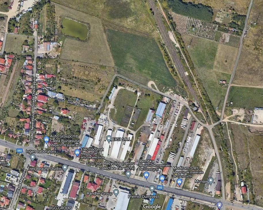  Teren arabil 5000 mp lat 25m, Timisoara, zona industriala, intravilan extins