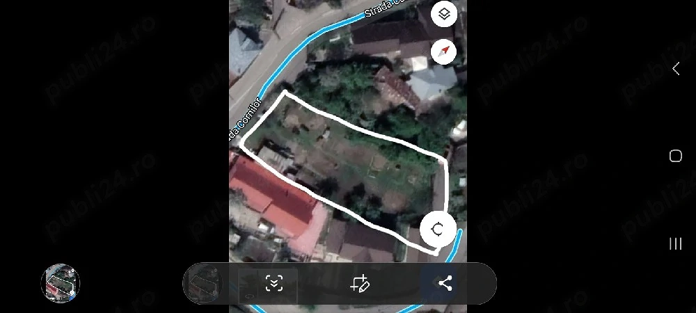 De închiriat teren  în  Cornetu  cu  deschideri  la doua strazi.