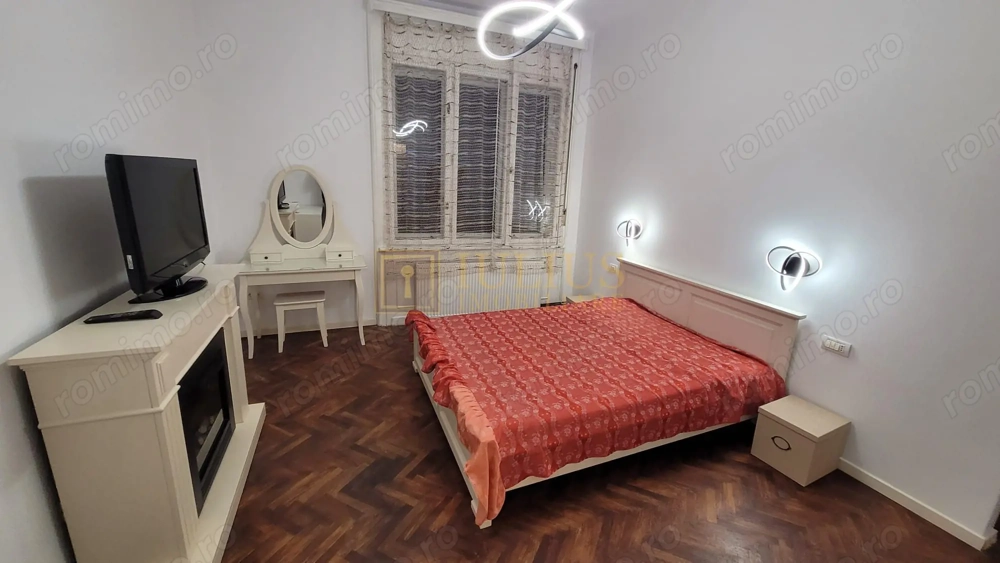Apartament 2 camere. Mobilat si utilat. Centrala proprie