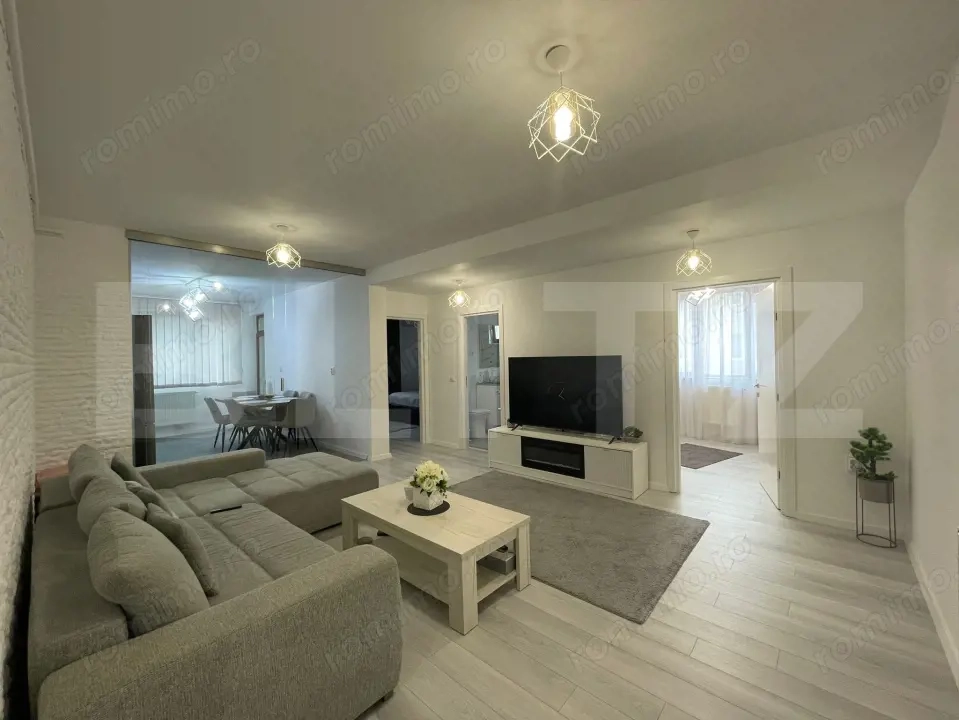 LUX Apartament 3 camere, 2 orientari, 66 mp, balcon, parcare, zona Sesul de sus