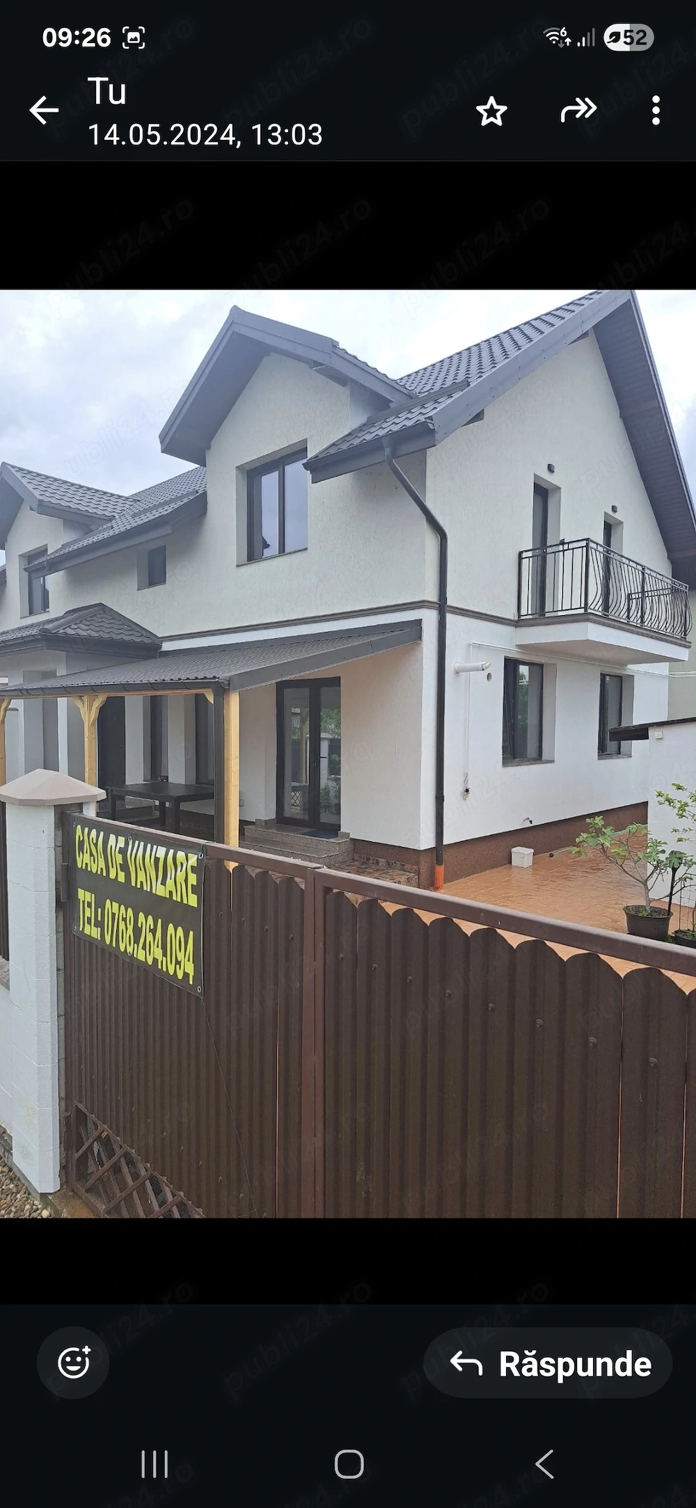 Casa -vila de vanzare Buftea