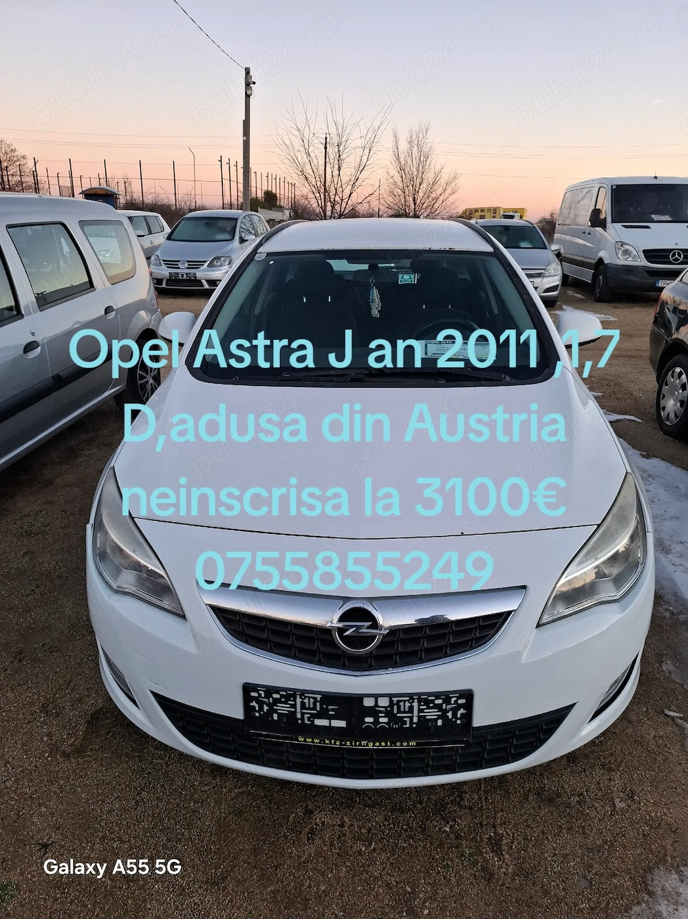 Opel Astra Opel Astra J an 2011, 1,7 D, Euro5,km 290000,din Austria,neinscrisa Ro