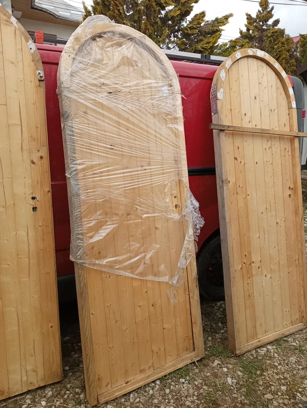 Usi arcada  boltite de interior - lemn masiv+stratificat