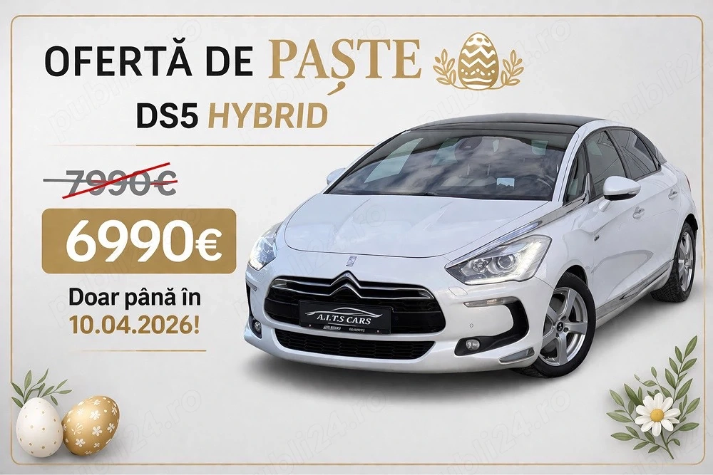 Citroen DS5 Hybrid4 2012  200 cp 4x4 Navi Panoramic Posibilitate rate fixe Transport gratuit