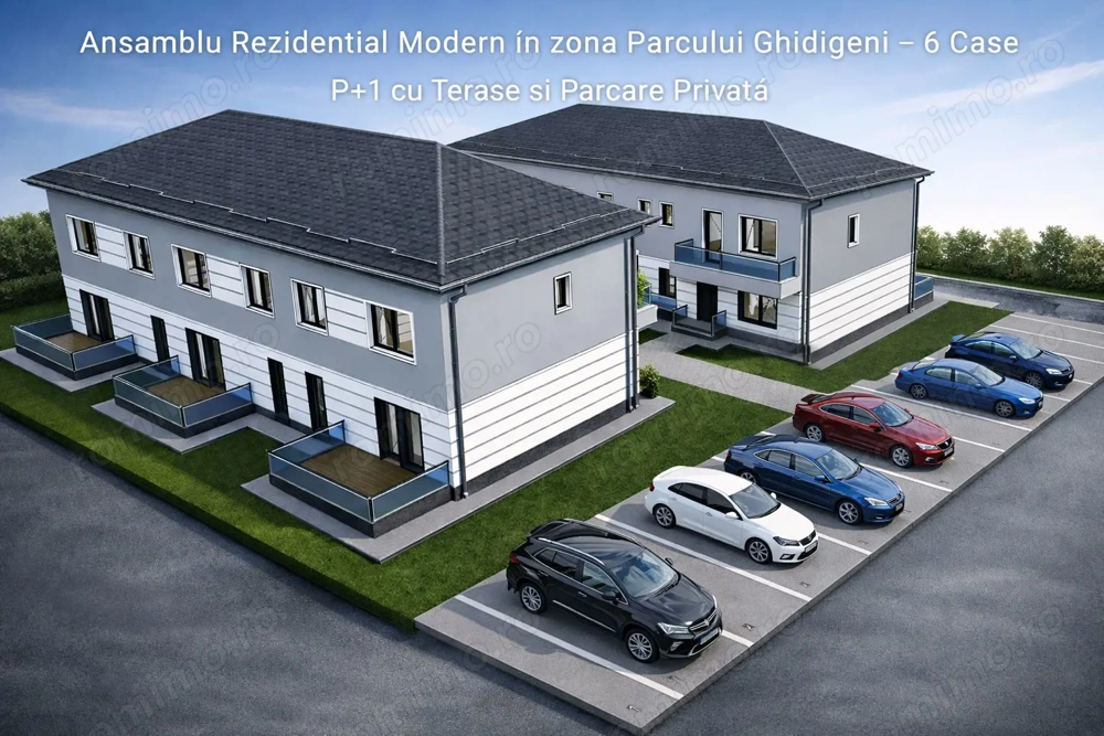Ansamblu Rezidențial Modern în zona Parcului Ghidigeni