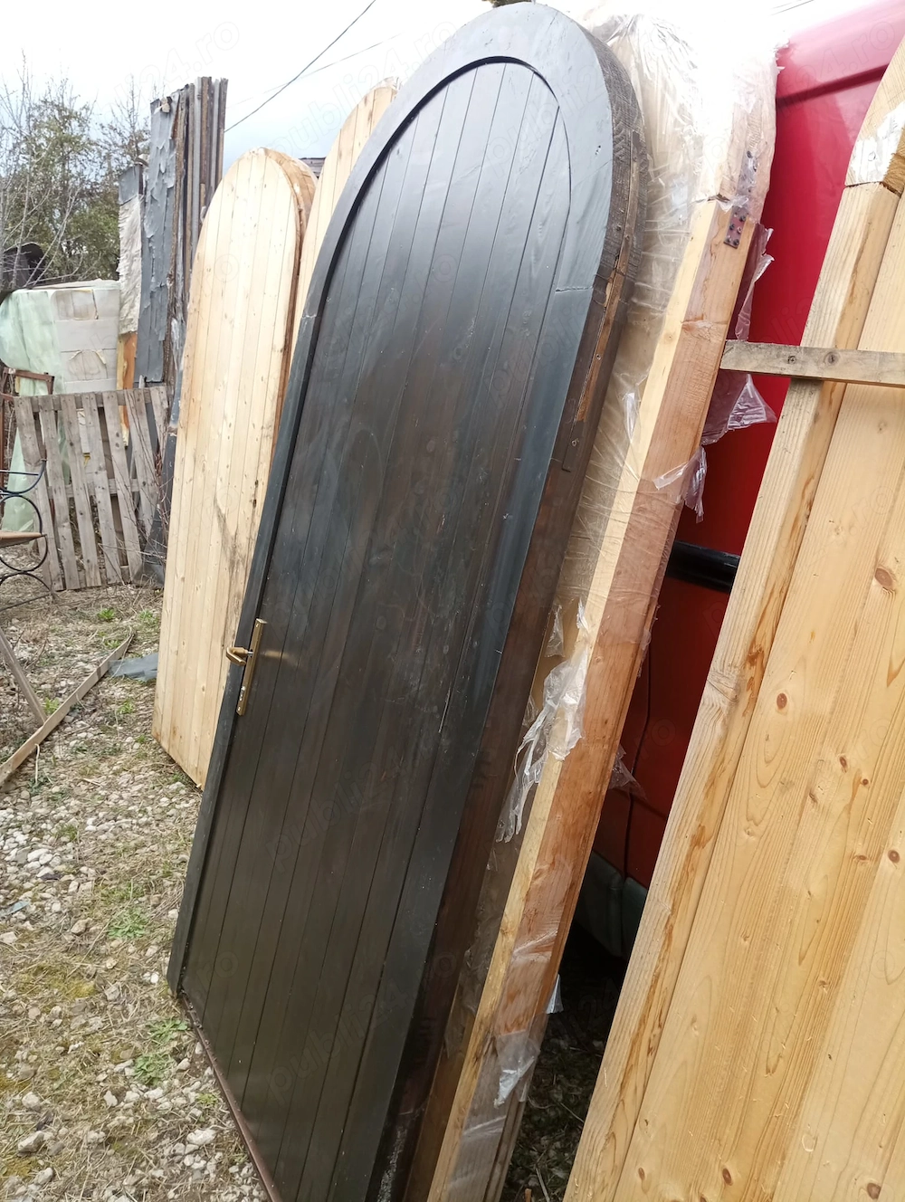 Set usa si ferestre arcada boltite lemn stratificat