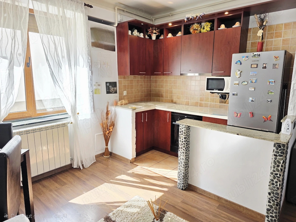 Apartament 3 camere etaj 1 Superfinisat , Mobilat si Utilat + beci 