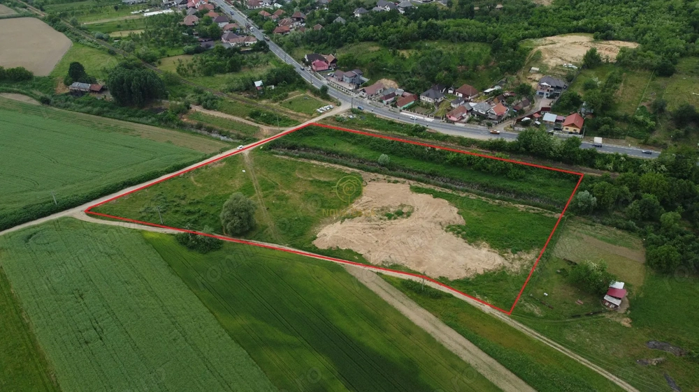 Teren 14500 MP in Sabisa langa Soseaua Principala