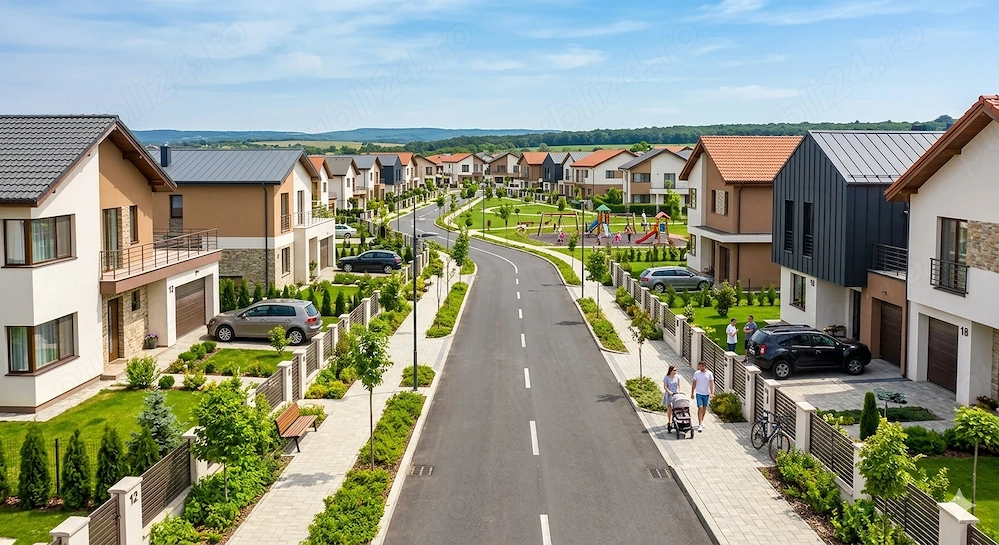 Case și apartamente de vacanță.