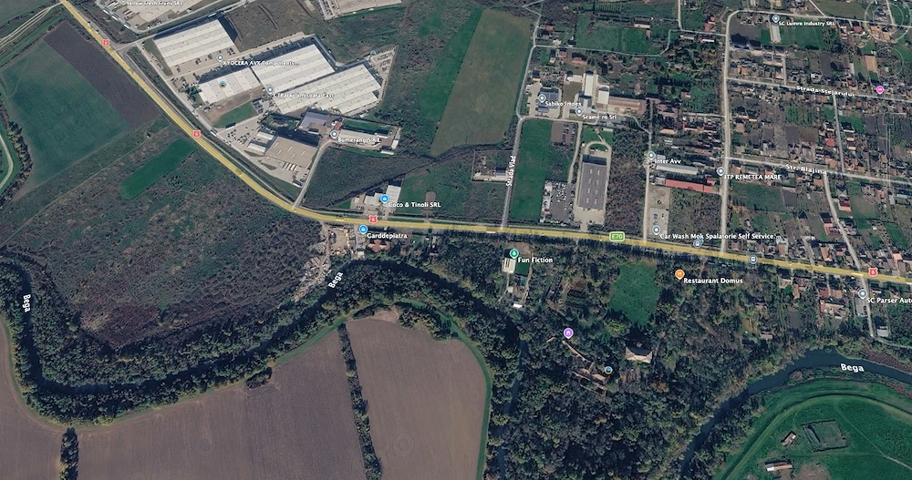 Teren intravilan de locuințe, birouri sau un supermarket P+2E la Centura Orașului la 3,5 km distanta