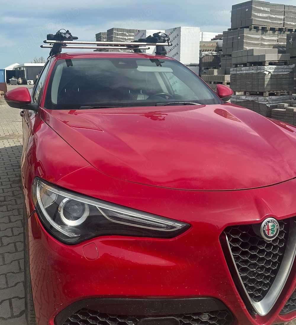 Sistem Thule de prindere biciclete cu bare si suporti pentru Alfa Romeo Stelvio