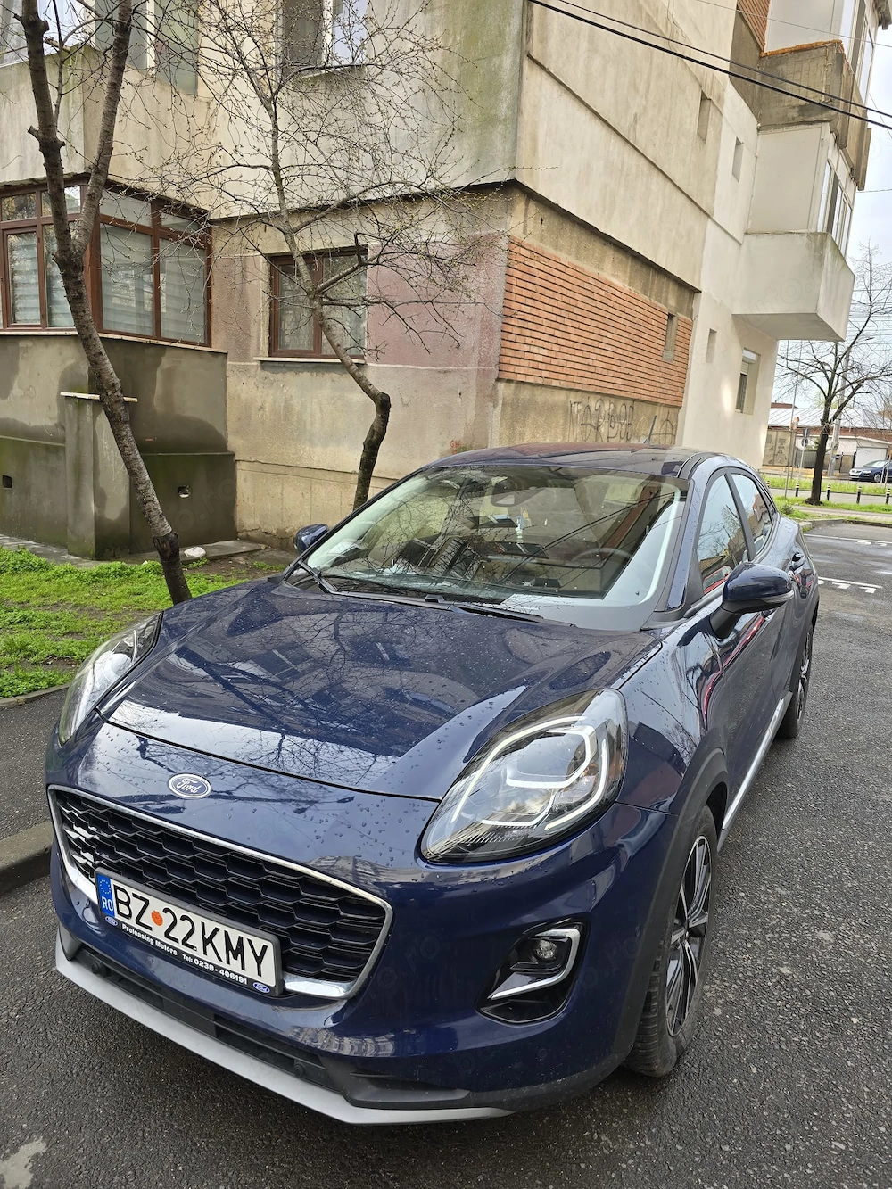 Ford Puma Titanium 1.0 Ecoboost Mild Hybrid 125 CP, an 2021