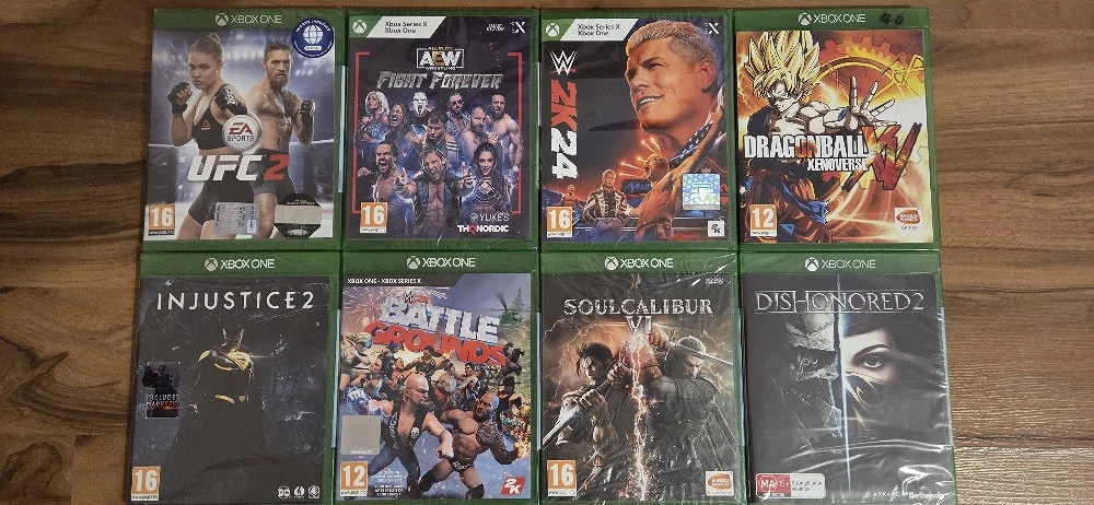Jocuri xbox One Fifa,Auto Grid,Blob,Lego,Pixark,Soulkalibur,GW2,Disney F1,On Rush ,Grid Auto