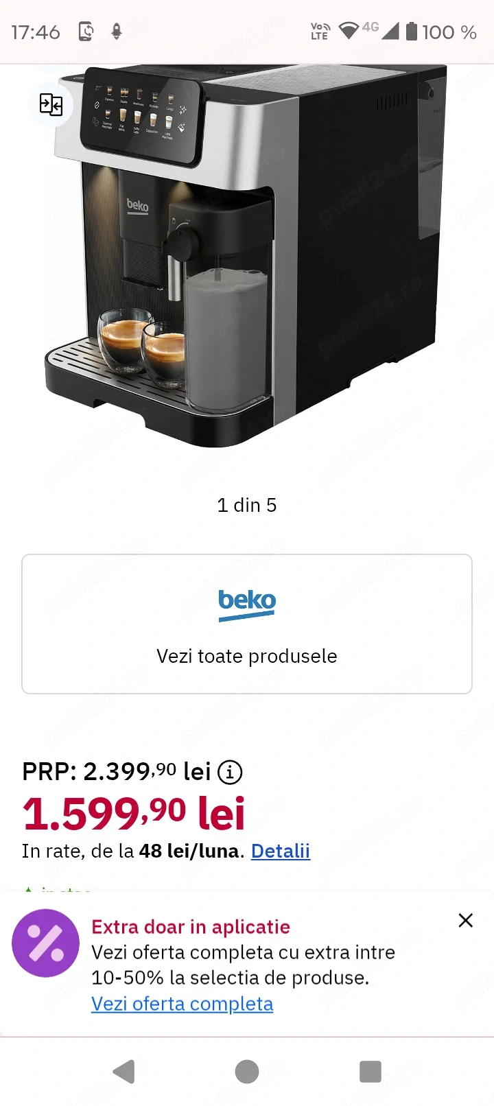 caffe experto BEKO 
