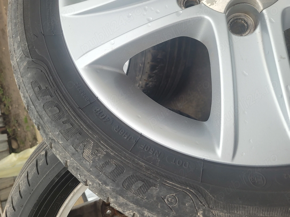 Vand jante pe 16, 114,3×5 cu cauciucuri vara Dunlop