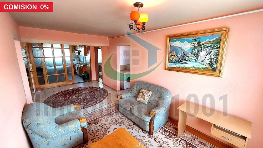 Apartament 4 camere, Republicii, etaj 3, zona Canal 7, comision zero