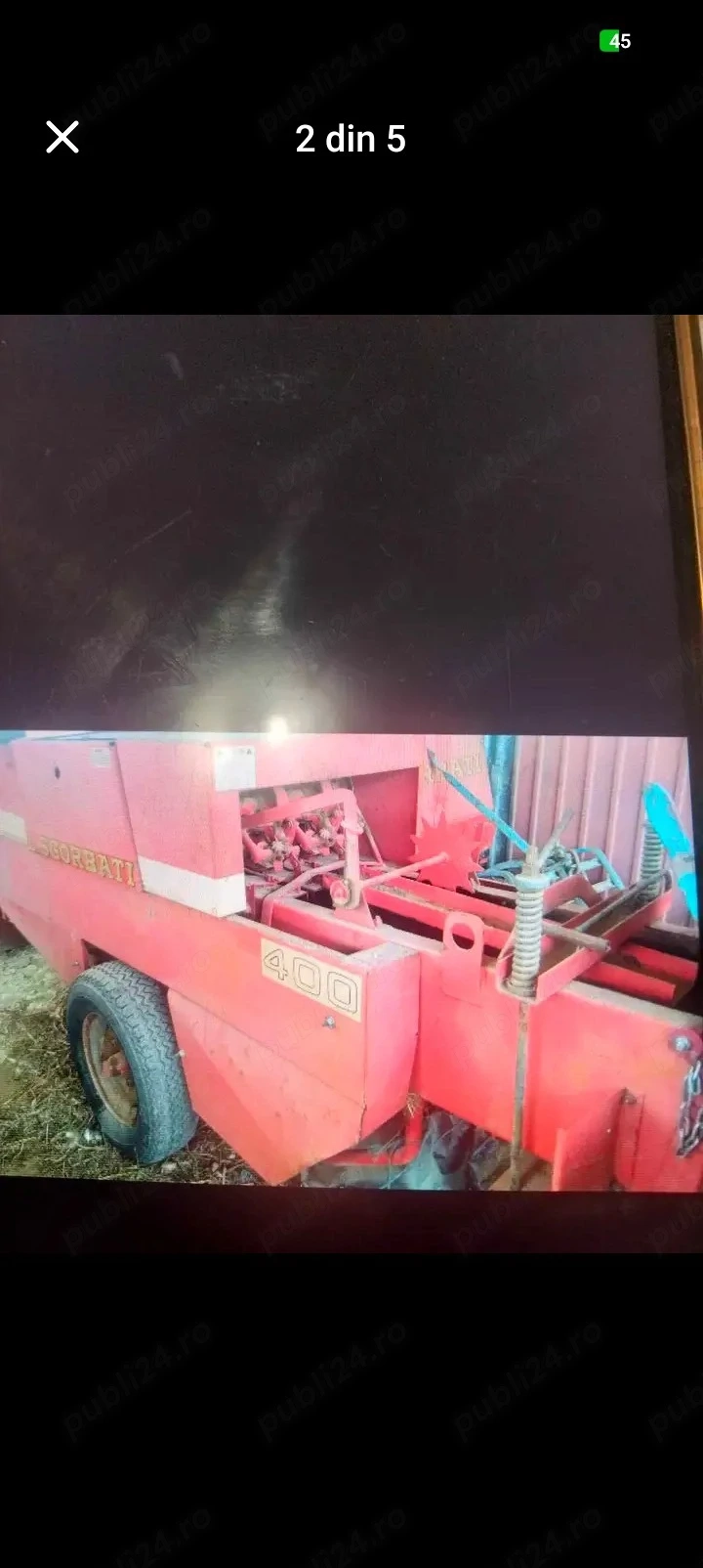 Presa baloti Sgorbati