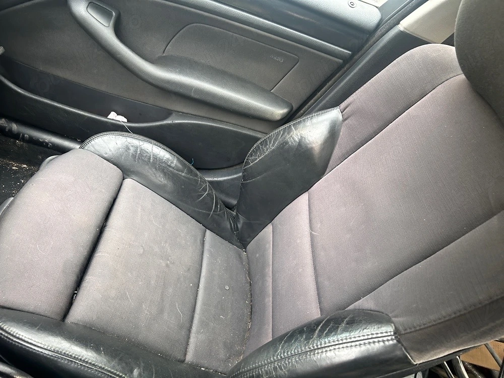 Vând scaune+banchetă recaro semi piele e46