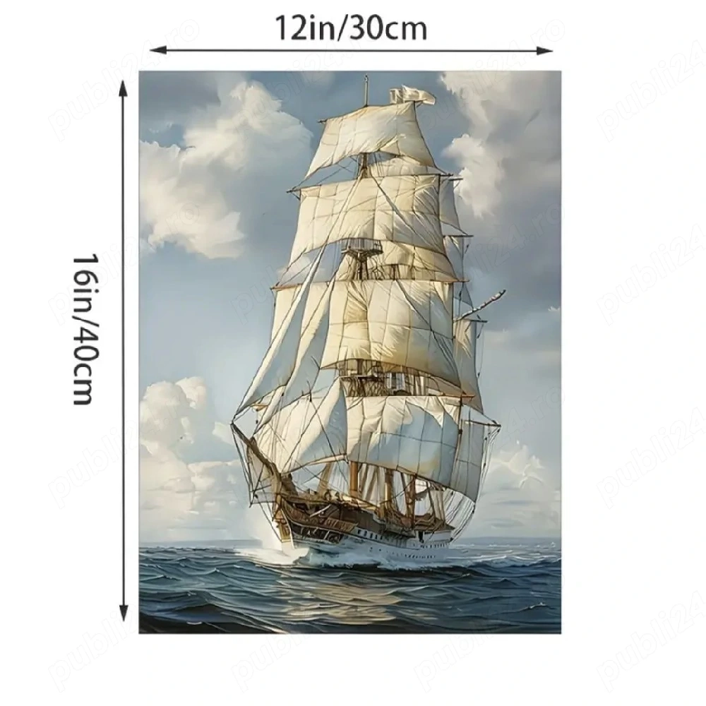 Tablou canvas Corabie 40 30