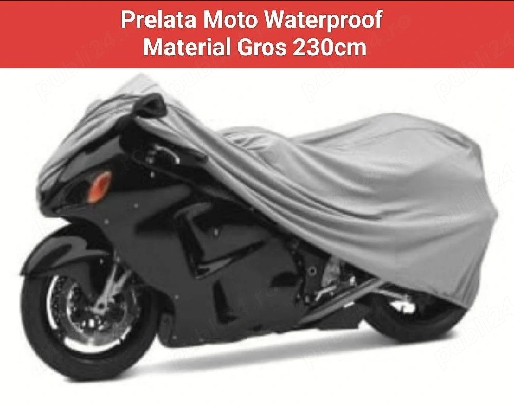 Prelata Moto Scuter, material Gros Waterproof 230x100cm