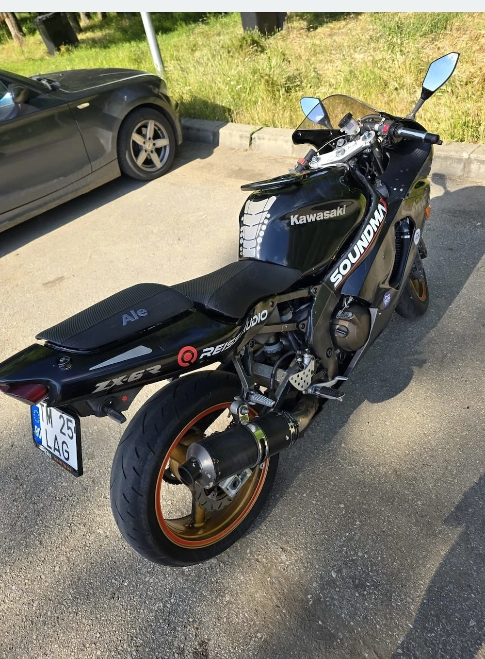 Vand motocicleta Kawasaki Ninja ZX600J