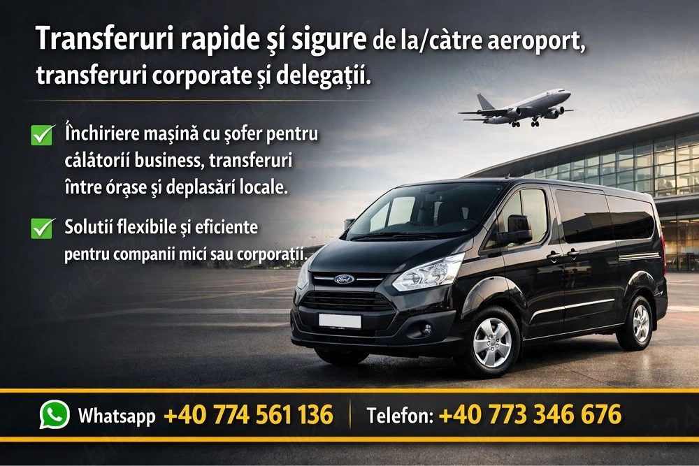  Transferuri Aeroport Transport Persoane 