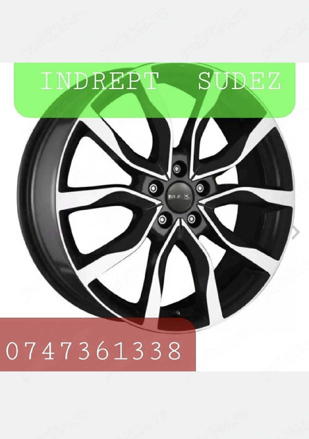 Indrept sudez roluit orice tip de janta,aluminiu tabla r15,r16,r17,r18