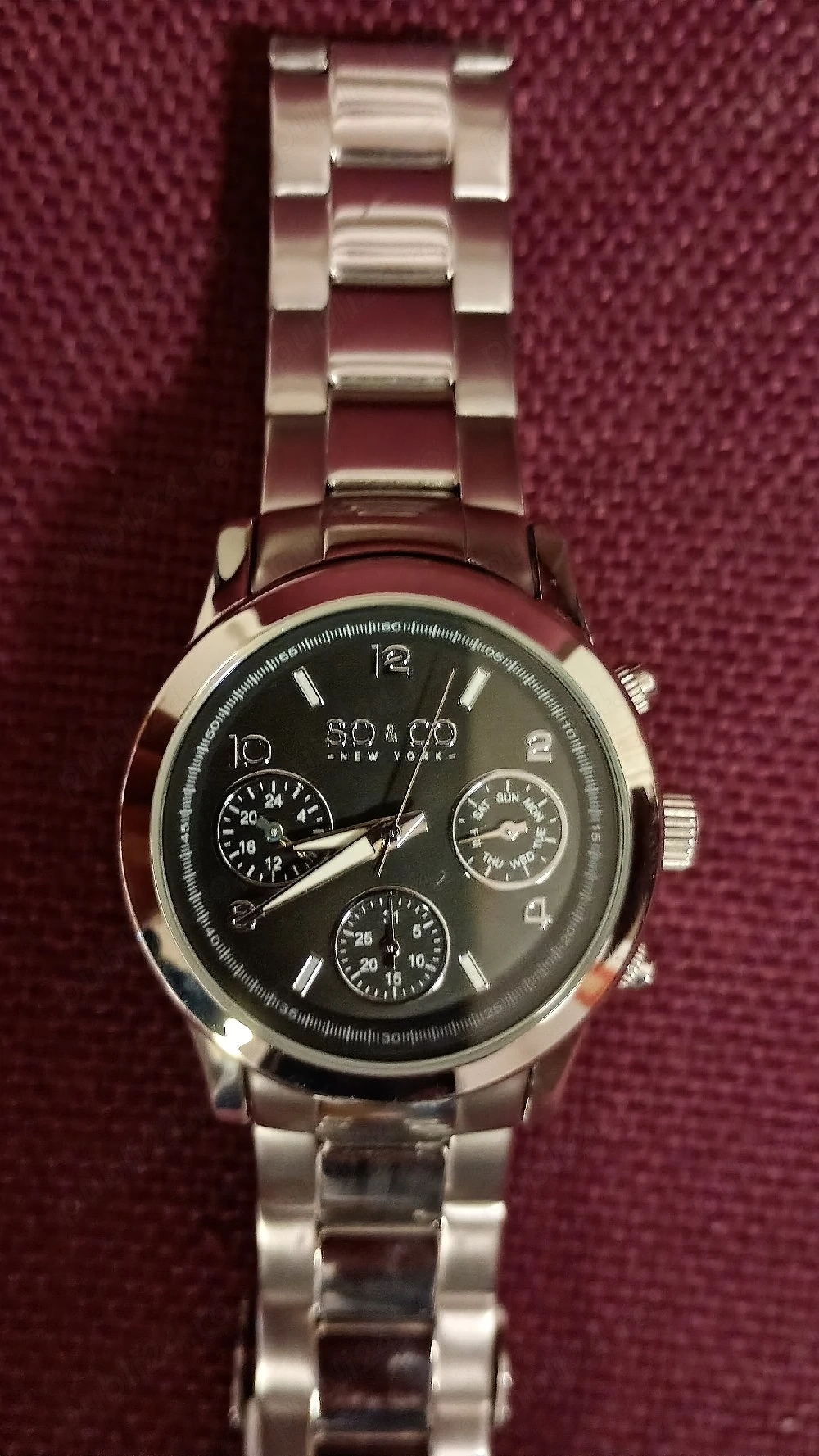 Ceas Nou original SO&CO New York -precizie mare