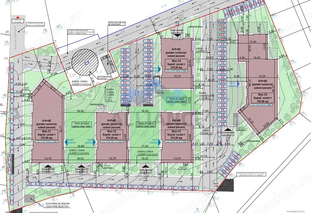 Teren pentru dezvoltare rezidentiala, CUG-Kaufland