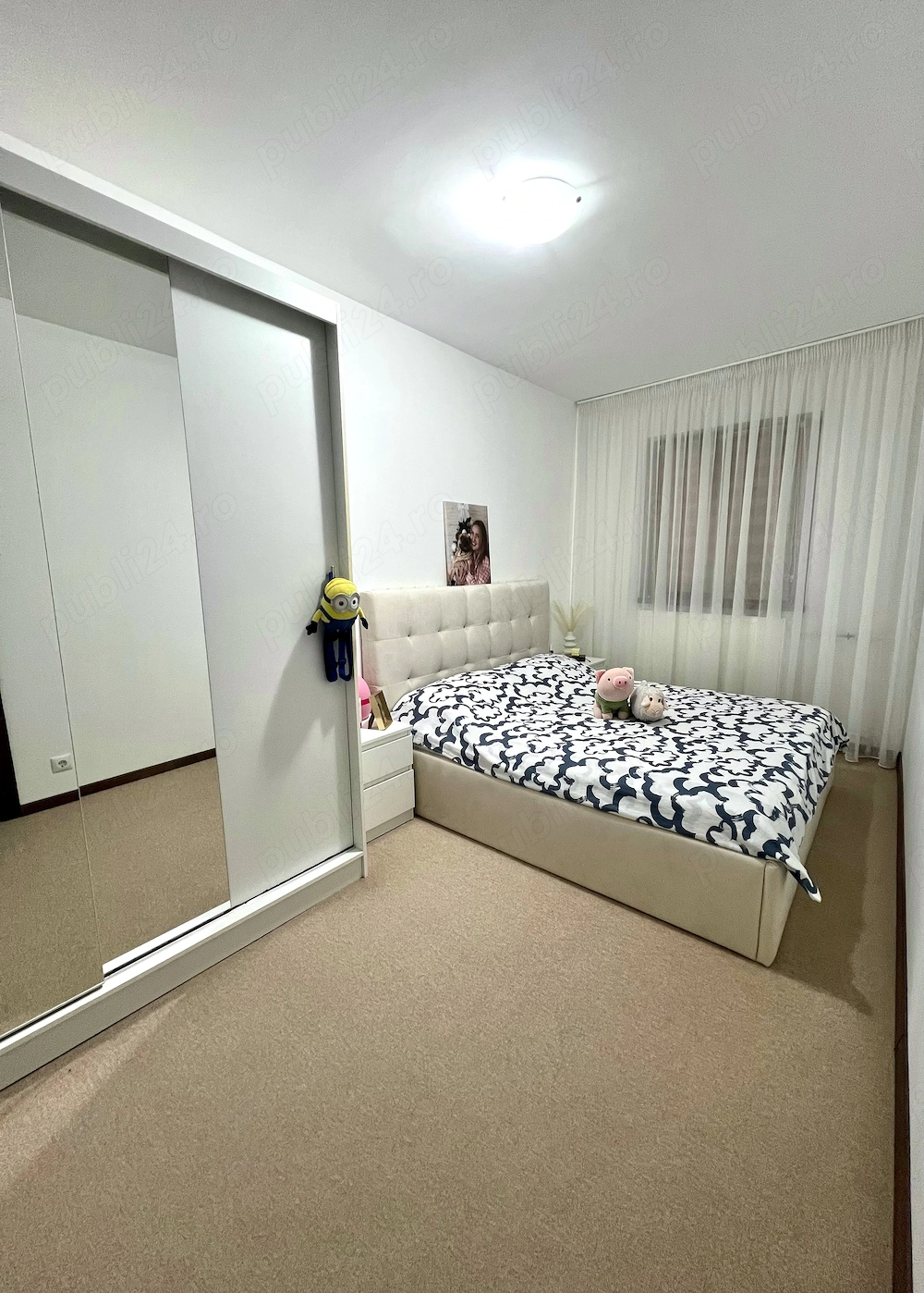 Apartament 2 camere, semidecomandat, zona Dacia, etaj 3 4, renovat, mobilat și utilat