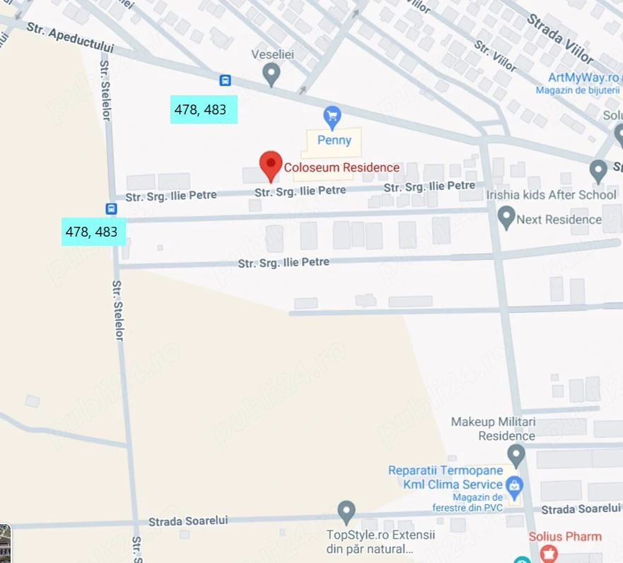 Închiriere garsonieră decomandată  31,50 mp  demisol înalt  1300 LEI  Sg. Ilie Petre - lângă Penny