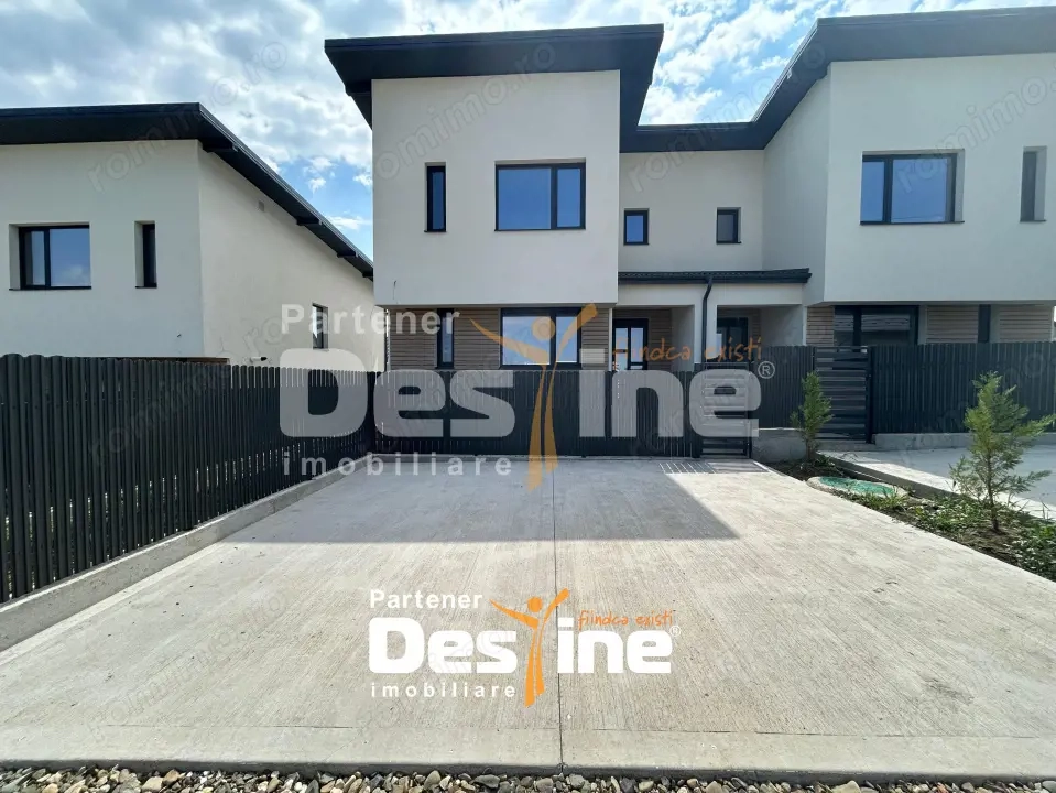 Casă tip duplex 108 mp utili - 250 mp teren Valea Lupului