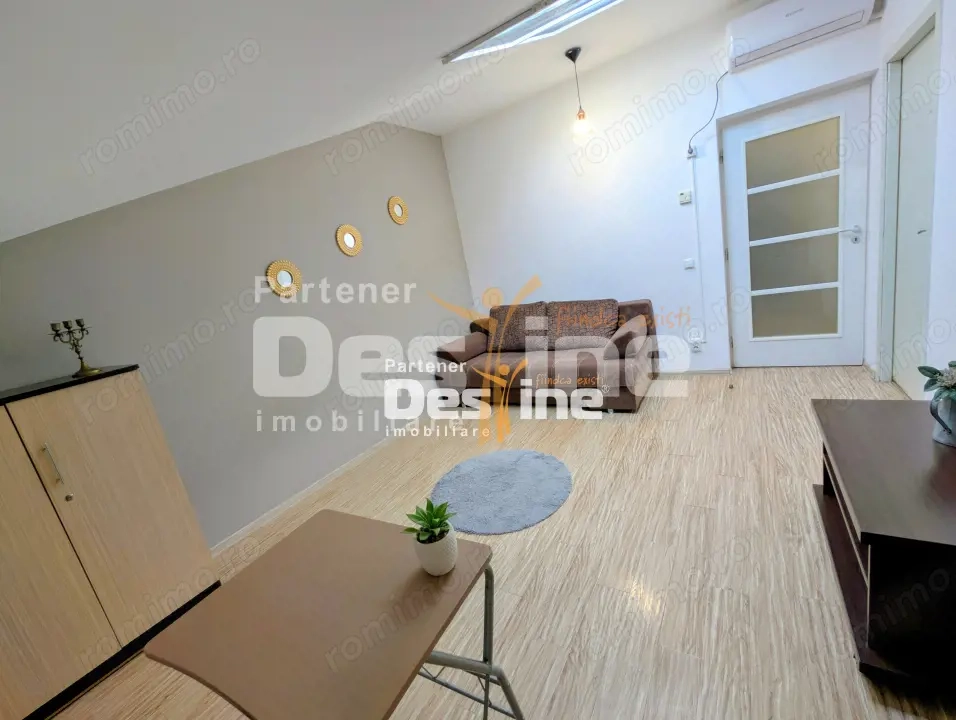 Comision 0% Chirie Apartament 1 camera 39 mp mobilat utilat Bucium Criss Estate