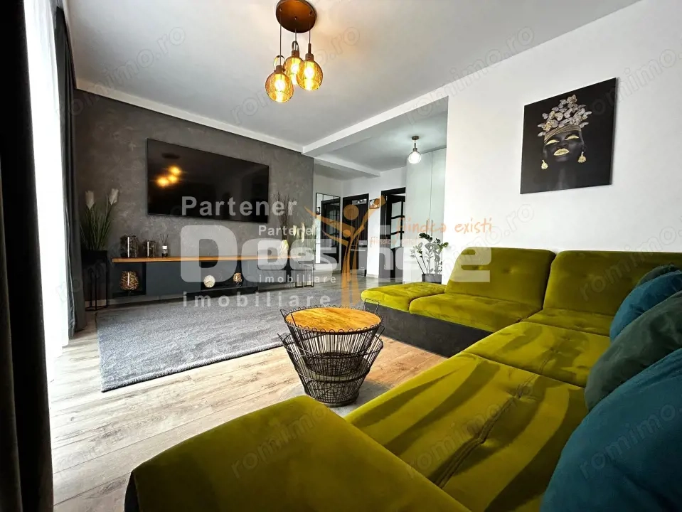 Apartament 3CD mobilat utilat complet 72MP 2 balcoane parcare+boxa Valea Lupului