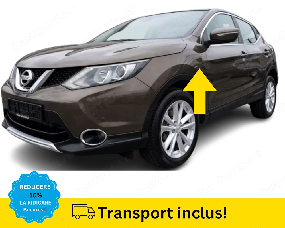 Aripa fata stanga Nissan Qashqai 2 2013-2017 MARO VOPSITA