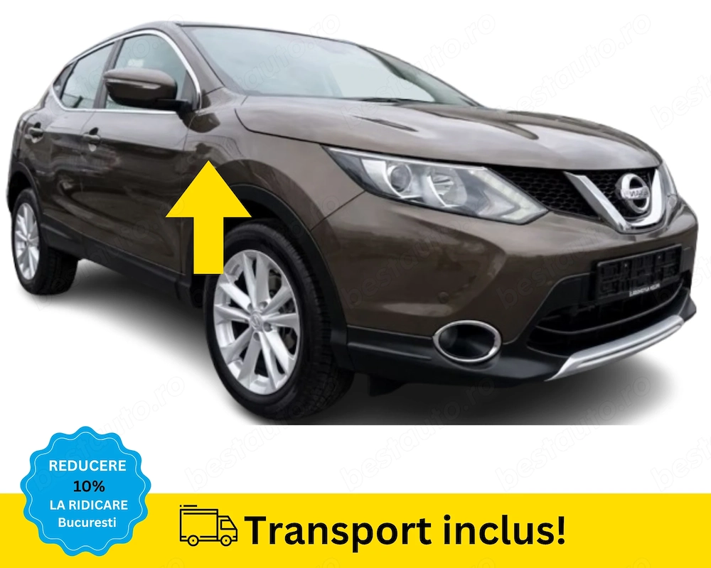 Aripa fata dreapta Nissan Qashqai 2 2013-2017 Maro VOPSITA