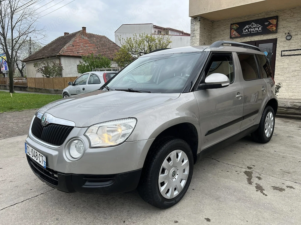 SKODA YETI SUV AN 2013 mot 2.0 tdi COMMONRAIL euro 5. consum 6 %km