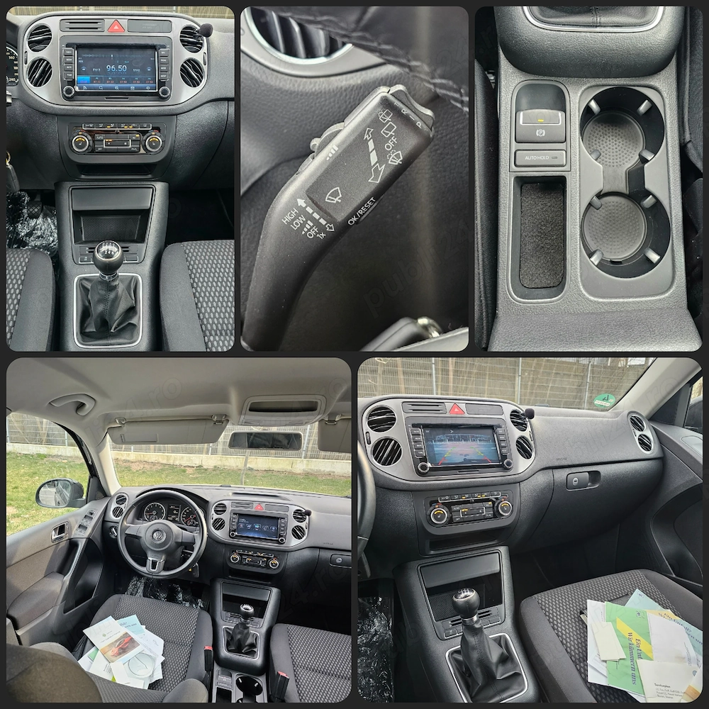 VW Tiguan 1.4TSI 4Motion Navigatie DubluClima SenzoriParcare CamerăMarșarier Bluethoot Euro5 