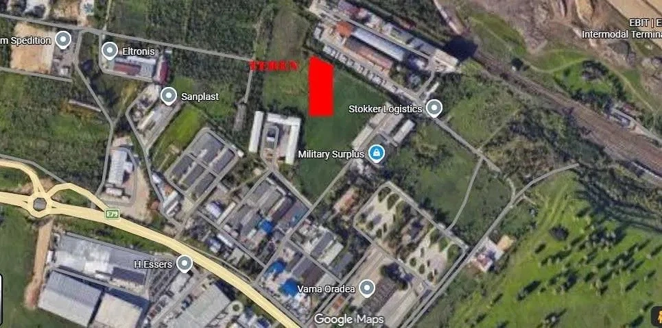 Teren intravilan 5800mp- Zona vama Oradea - Borsului -, pt investitie.