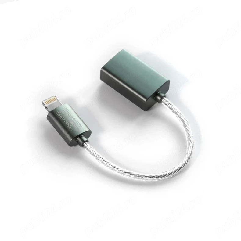 DD HIFI MFI06F - Cablu de date Lightning Male la USB-A Female OTG