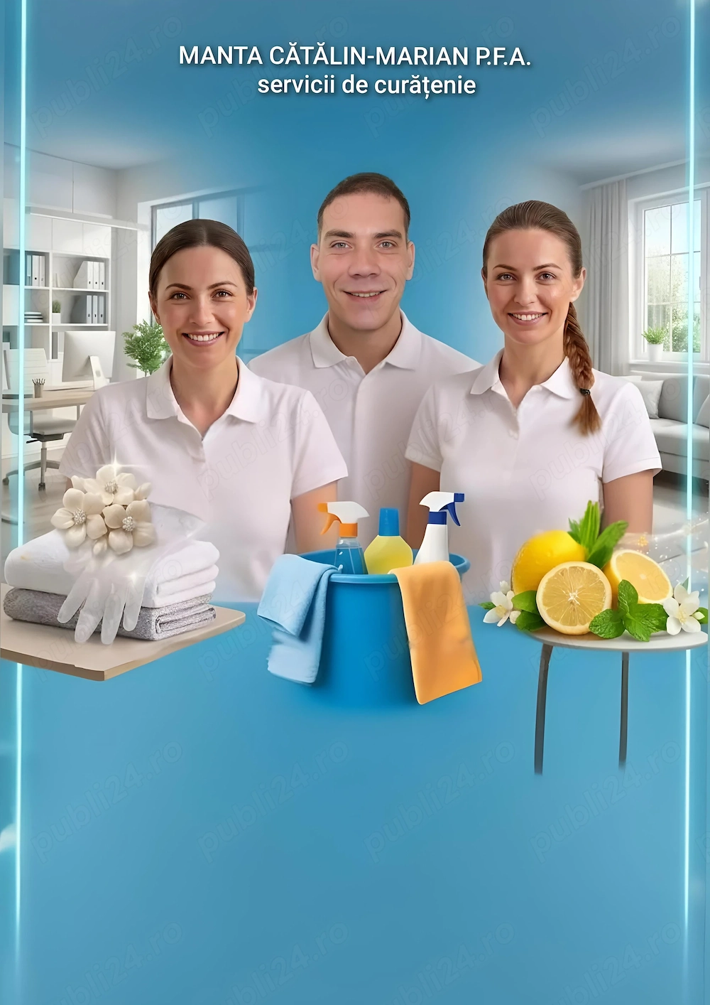 "Mentenanță & Curățenie Industrială Blocuri - 20 Ani Experiență (PFA)"