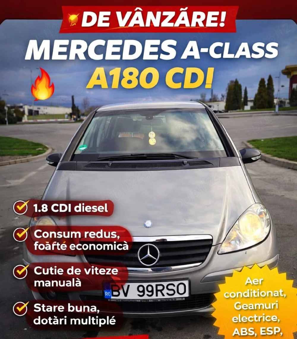 Vand Mercedes A 180 CDI