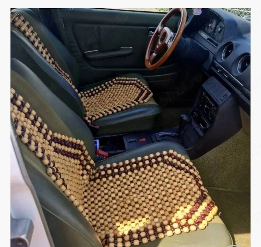 Huse auto cu bile de lemn masaj, relaxare, ventilatie