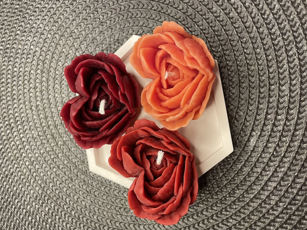 Lumanare din ceara naturala de albine