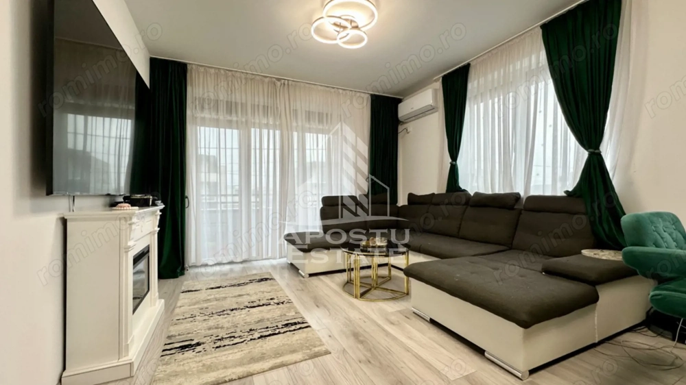Apartament de vanzare cu 3 camere, etajul intai, Dumbravita