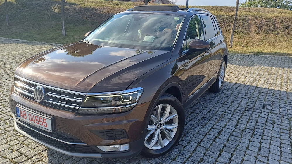 Vw Tiguan Highline DSG 2,0Tdi 150Cp Euro 6 Matrix Digital cockpit Panoramic Cameră marsalier 
