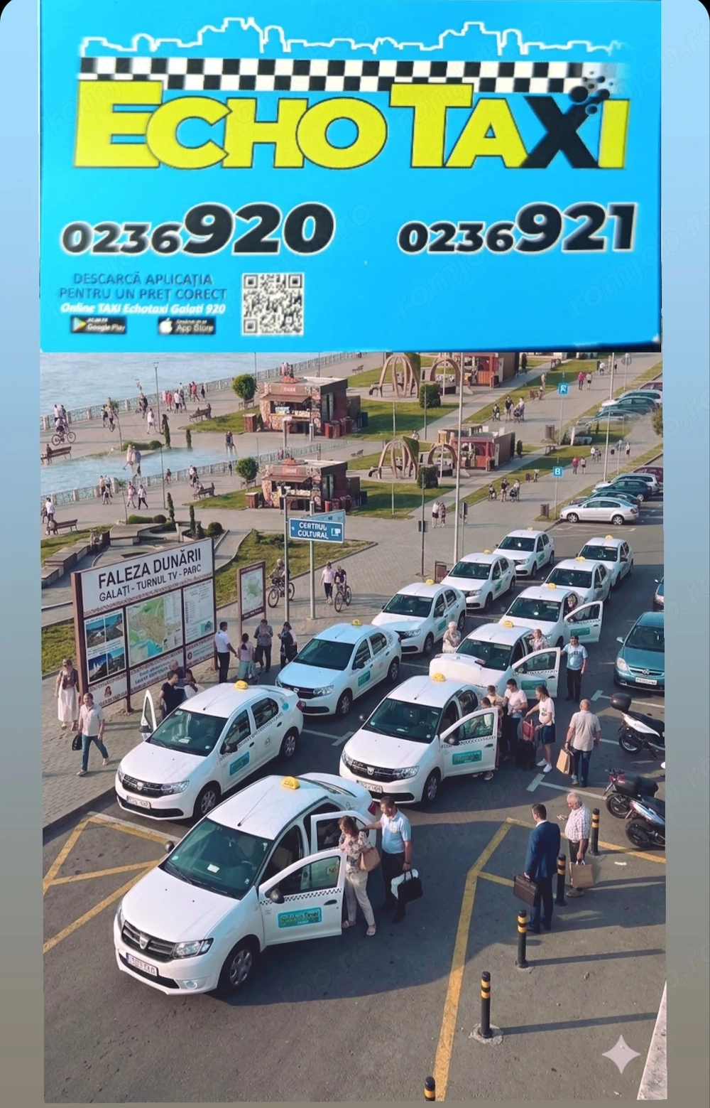 Oferim service taxi Galați curse economice.