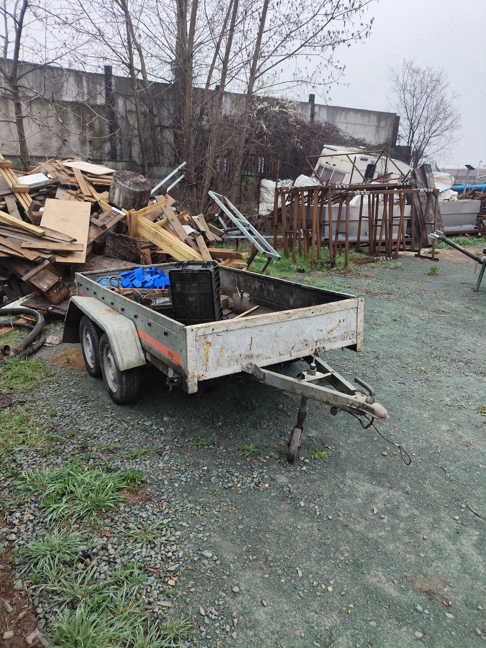 Remorcă Temared ECO, axă dublă