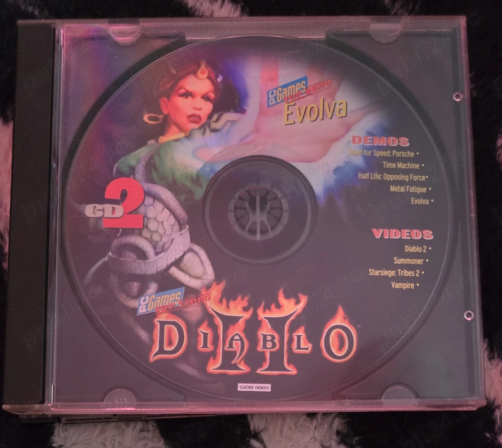1 buc DIBLO - CD original al revistei românești PC Games
