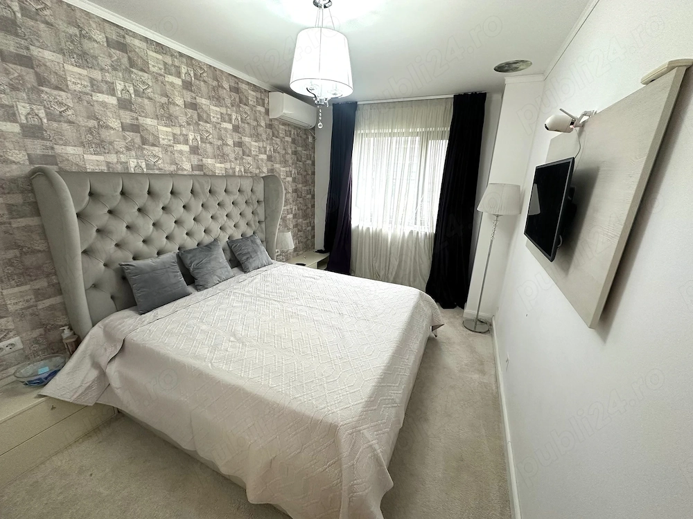 Oportunitate!Vanzare 3camere Baneasa-Greenfield,parter-gradina amenajata,mobilat utilat,Loc Parcare 